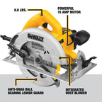 7-1/4" LIGHTWEIGHT 15.0AH ELECTRIC CIRCULAR SAW