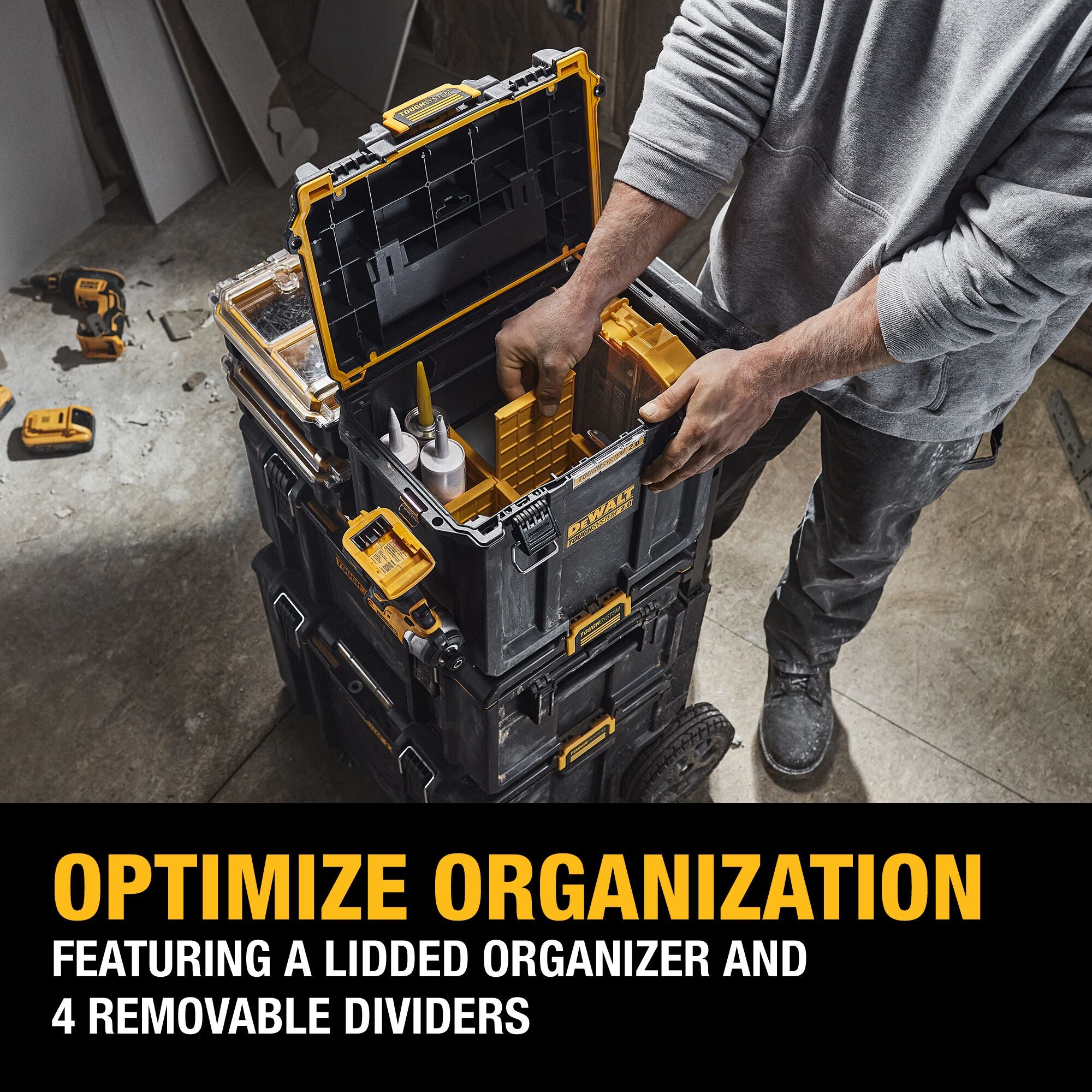 COFFRE À OUTILS PROFOND TOUGHSYSTEM 2.0