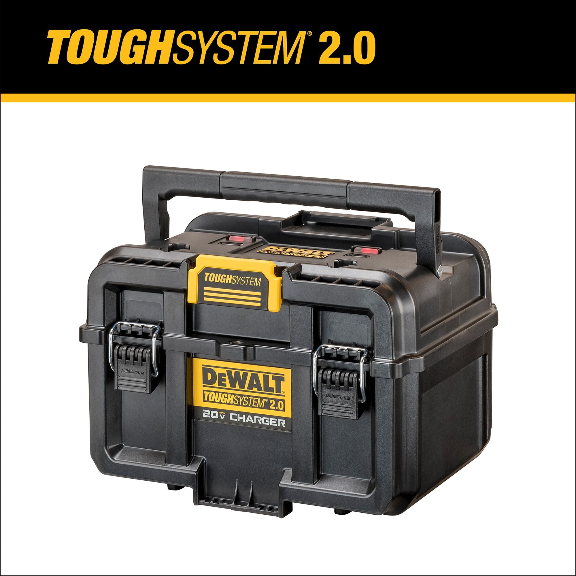 COFFRE CHARGEUR À 2 PORTS 20V TOUGHSYSTEM 2.0