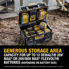 COFFRE CHARGEUR À 2 PORTS 20V TOUGHSYSTEM 2.0