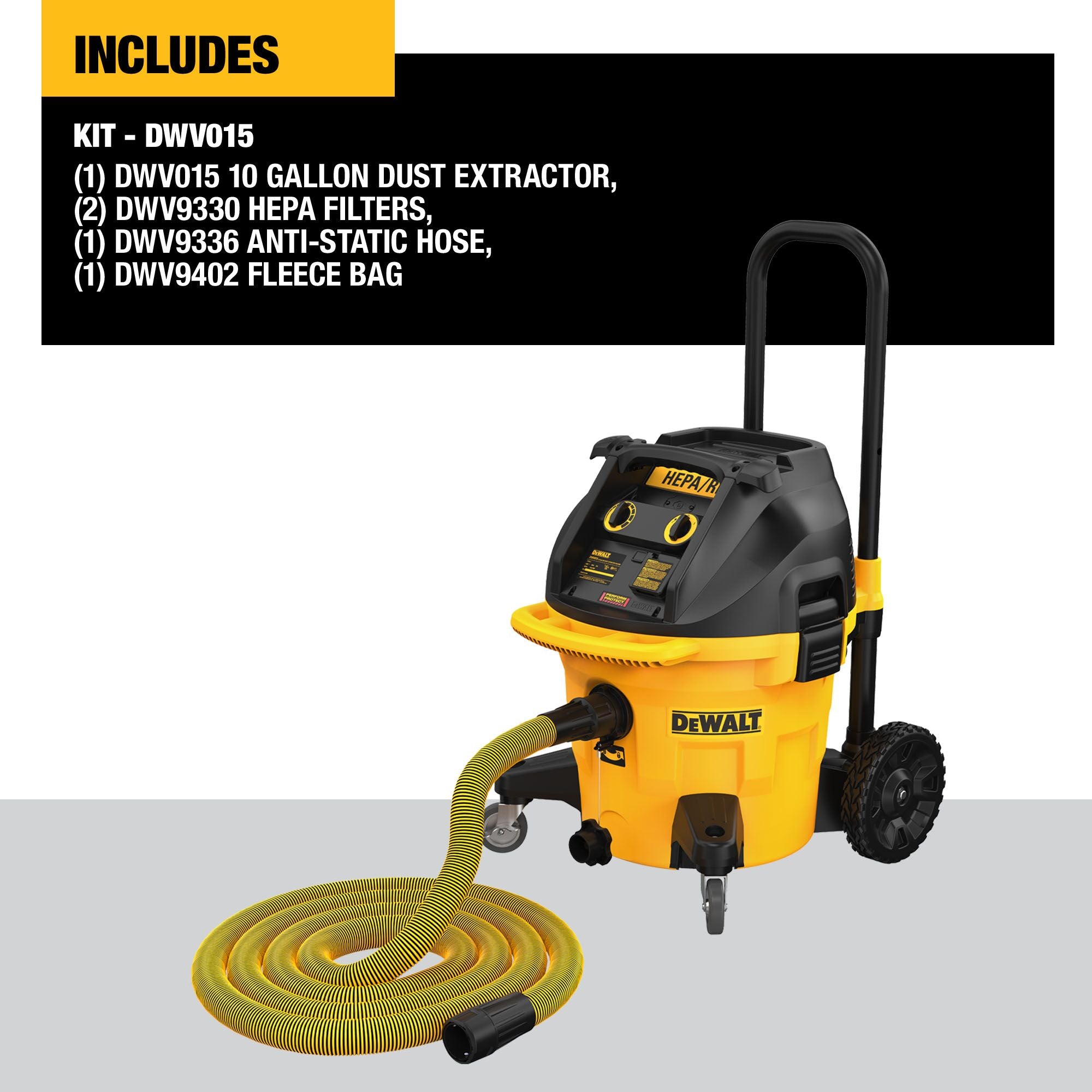 ASPIRATEUR 10 GALLONS AVEC FILTRE HEPA ÉLECTRIQUE