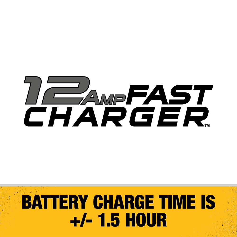 CHARGEUR RAPIDE SIMPLE 12 AMPÈRES 20V