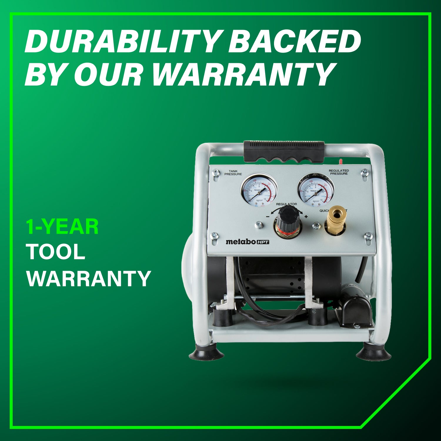0.5HP 1 GALLON OIL-FREE COMPRESSOR