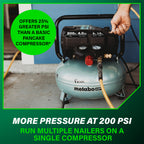 COMPRESSOR 1.3HP 6 GALLON "THE TANK"