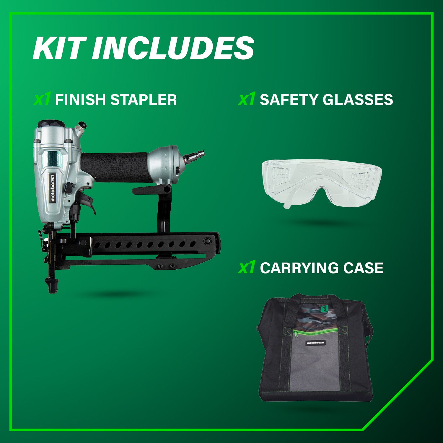 1/4'' CAL. 18 CROWN STAPLER, 1/2'' TO 1-1/2'' (K) PRO MODEL