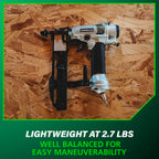 1/4'' CAL. 18 CROWN STAPLER, 1/2'' TO 1-1/2'' (K) PRO MODEL