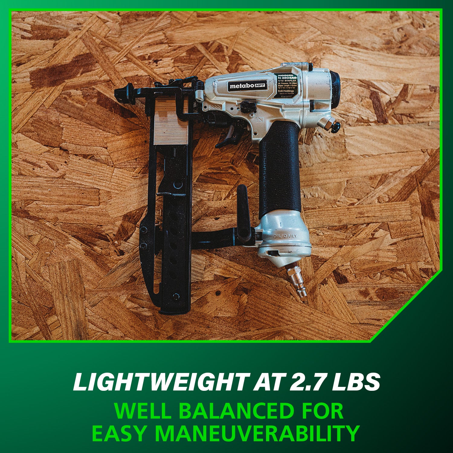 1/4'' CAL. 18 CROWN STAPLER, 1/2'' TO 1-1/2'' (K) PRO MODEL