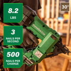 2" to 3-1/2" 30° FRAMING NAILER KIT (18V)