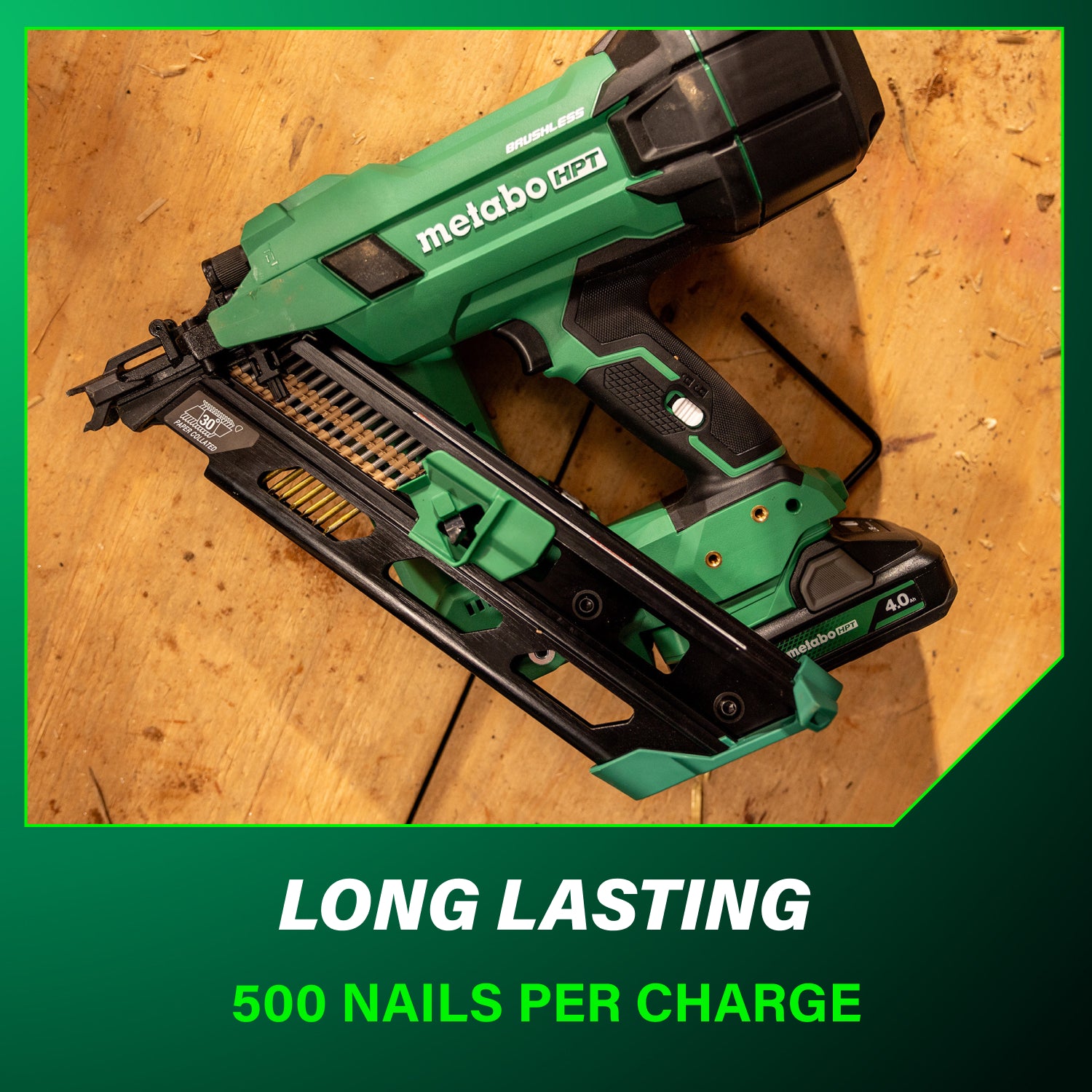 2" to 3-1/2" 30° FRAMING NAILER KIT (18V)