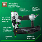 18 GAUGE FINISH NAILER, 5/8'' TO 2''