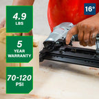 1-1/2" to 2-1/2" 16 GAUGE FINISH NAILER PRO MODEL