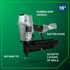 1-1/2" to 2-1/2" 16 GAUGE FINISH NAILER PRO MODEL