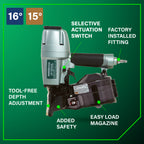 15° COIL SIDING NAILER 1-1/2'' TO 2-1/2''