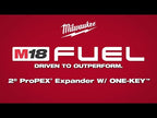 ENSEMBLE OUTIL D'EXPENSION PROPEX DE 1-1/4'' À 2'' M18 FUEL