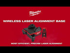 BASE D'ALIGNEMENT DE LASER AVEC TÉLÉCOMMANDE