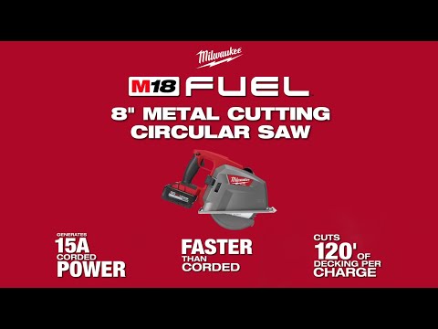 SCIE CIRCULAIRE À MÉTAUX 8'' M18 FUEL BRUSHLESS
