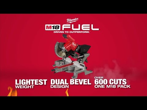 SCIE À ONGLETS 7-1/4'' COULISSANTE M18 FUEL BRUSHLESS