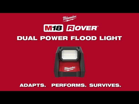 LUMIÈRE DE CHANTIER 4 000 LUMENS M18 & 120V ROVER