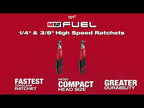 CLÉ RATCHET HAUTE VITESSE 3/8'' M12 FUEL BRUSHLESS