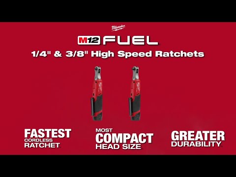 CLÉ RATCHET HAUTE VITESSE 3/8'' M12 FUEL BRUSHLESS