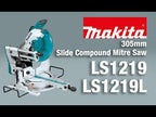 SCIE À ONGLETS 12'' COMBINÉS À COULISSE ÉLECTRIQUE