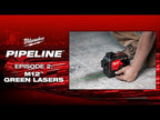 NIVEAU LASER À FAISCEAU VERT ET POINTS D'APLOMB M12