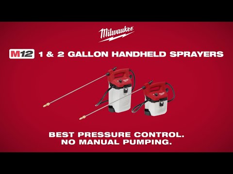 ENSEMBLE DE PULVÉRISATEUR PORTATIF 1 GALLON M12