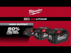 BATTERIE 3.0AH M18 REDLITHIUM HIGH OUTPUT CP3.0