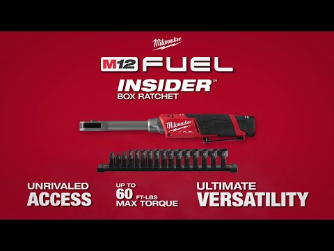 CLÉ RATCHET À LONGUE PORTÉE INSIDER M12 FUEL BRUSHLESS