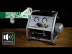 0.5HP 1 GALLON OIL-FREE COMPRESSOR