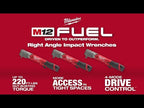 CLÉ À CHOCS COUDÉE 1/2'' M12 FUEL - ANNEAU
