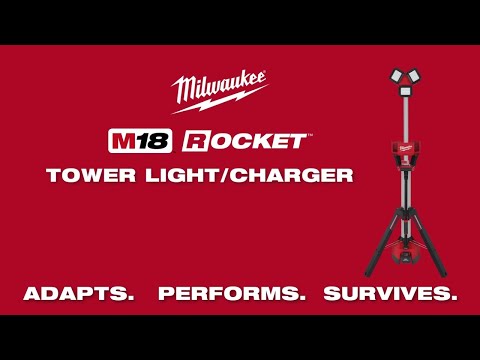 TOUR D'ÉCLAIRAGE & CHARGEUR ROCKET M18
