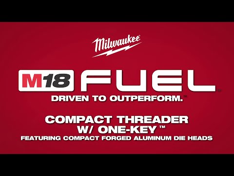 ENSEMBLE FILETEUSE À TUYAU 1/2'' À 1-1/4'' COMPACT M18 FUEL