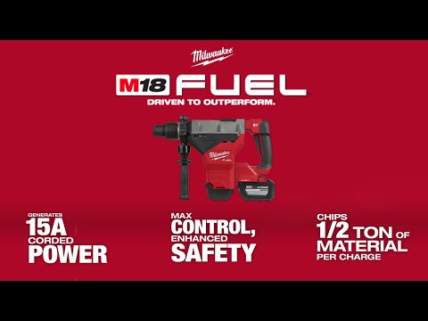 ENSEMBLE MARTEAU ROTATIF 1-3/4'' SDS MAX M18 FUEL (HD12.0)