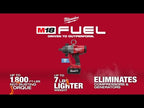 ENSEMBLE CLÉS À CHOCS 1'' COUPLE ÉLEVÉ M18 FUEL (XC8.0)