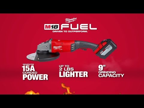 RECTIFIEUSE COUDÉE 7''/ 9'' M18 FUEL BRUSHLESS