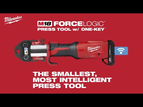 ENSEMBLE OUTIL DE PRESSAGE FORCE LOGIC AVEC MÂCHOIRES M18
