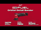 PONCEUSE ORBITALE DE PRÉCISION M12 FUEL BRUSHLESS