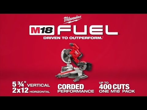 SCIE À ONGLETS 10'' COULISSANTE M18 FUEL BRUSHLESS