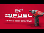 TOURNEVIS 1/4'' À 2 VITESSES M12 FUEL