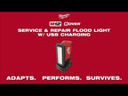 LUMIÈRE DE SERVICE ET DE RÉPARATION 700 LUMENS ROVER USB M12