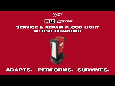 LUMIÈRE DE SERVICE ET DE RÉPARATION 700 LUMENS ROVER USB M12