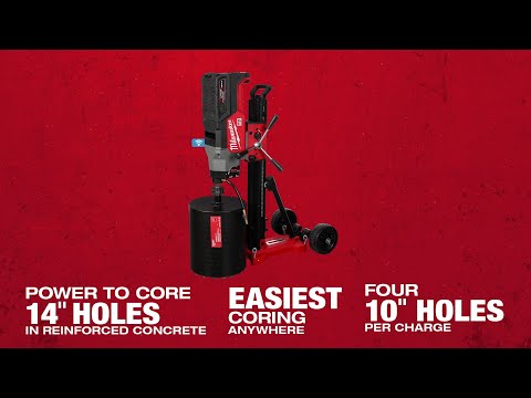 ENSEMBLE CAROTTEUSE À BÉTON AVEC SUPPORT MX FUEL (HD12.0)