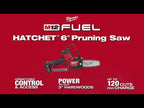 ENSEMBLE SCIE D'ÉLAGAGE 6'' HATCHET M12 FUEL (XC4.0)