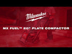 ENSEMBLE COMPACTEUR À PLAQUE 20'' MX FUEL (HD12.0)