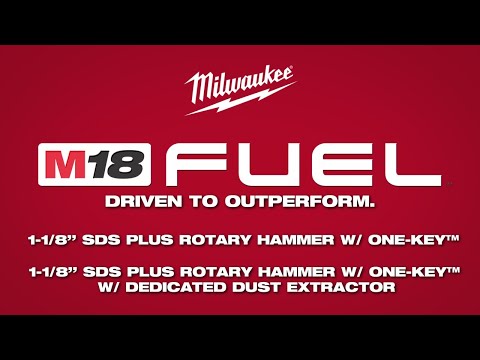 MARTEAU ROTATIF 1-1/8'' SDS+ M18 FUEL BRUSHLESS ONE-KEY™