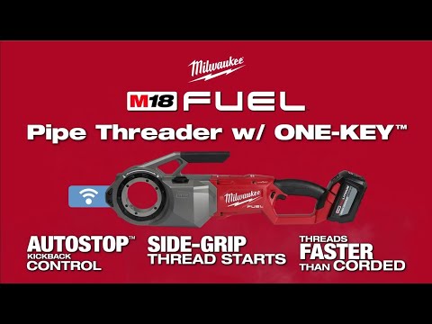 ENSEMBLE FILETEUSE POUR TUYAUX AVEC TROUSSE M18 FUEL(HD12.0)