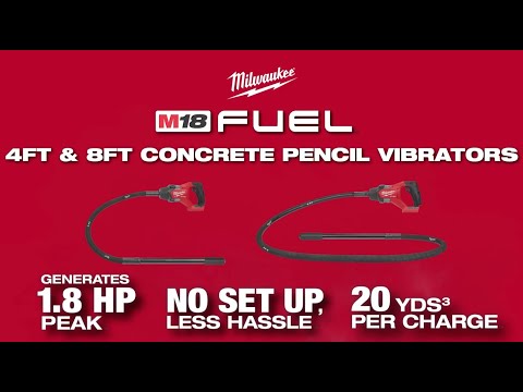 VIBREUR À BÉTON 8' M18 FUEL BRUSHLESS