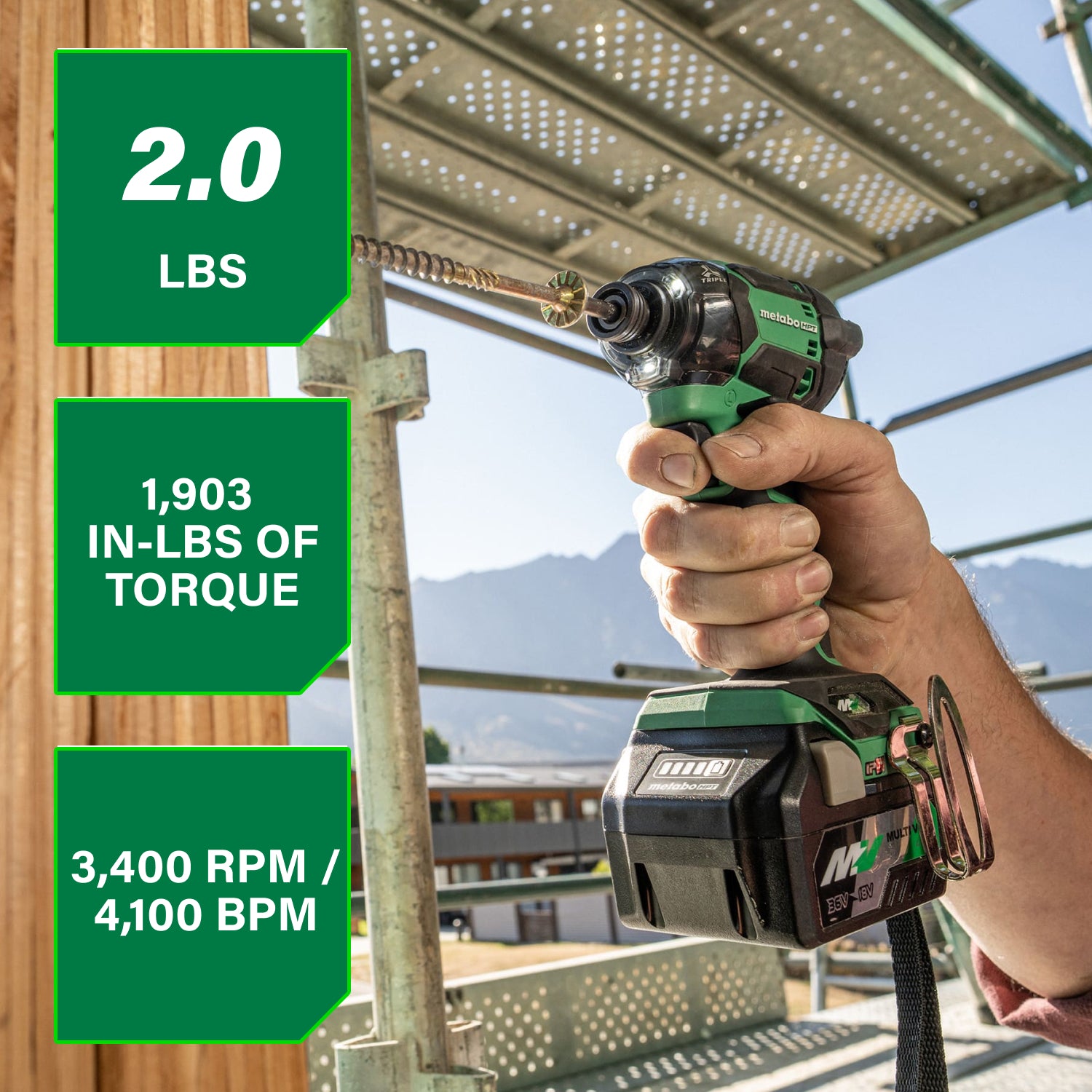 TOURNEVIS À CHOCS 1/4'' BRUSHLESS 36V